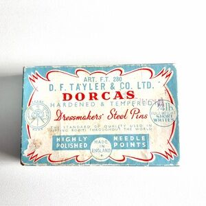 Vintage 1950s Dorcas Dressmakers' Steel Pins